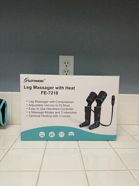 Slothmore leg massagers with compression and heat (FE-7218)